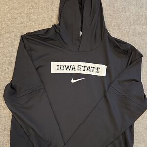 Nike Black Iowa State Long Sleeve T Hoodie
